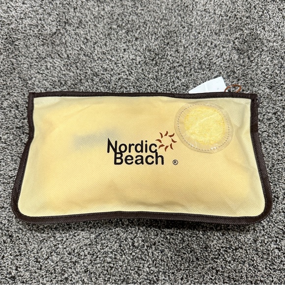Nordic Beach Head Wrap NWT Lemon Drop Yellow One Size - Picture 3 of 5